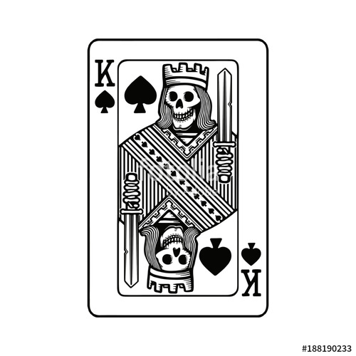 500x500 King Of Spades Graphic Stock Image And Royalty Free Vector
