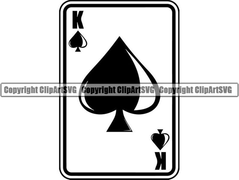 794x597 Poker King Spades Playing Card Gambling Gamble Casino Bet Etsy