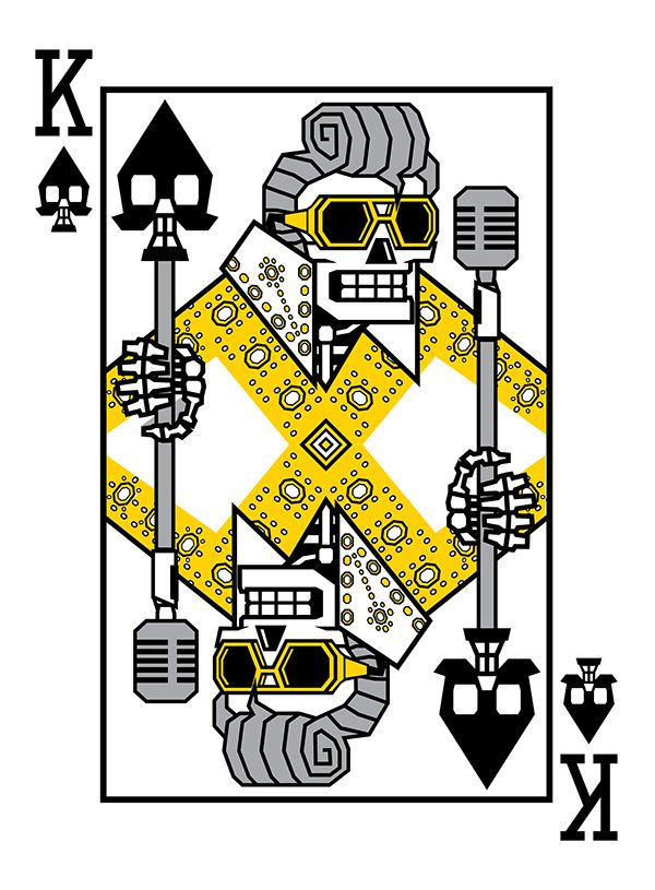 600x815 Vector Illustration The Dead King Card Cards In King