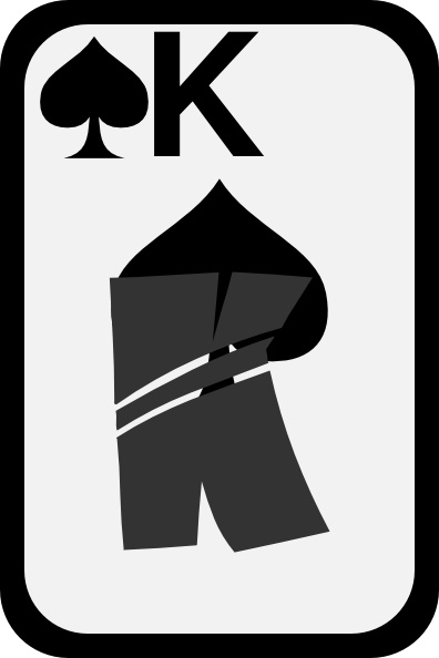 396x594 King Of Spades Clip Art Free Vector In Open Office Drawing