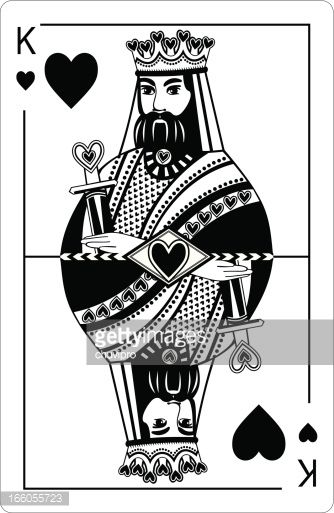 334x513 King Of Hearts Playing Card Pasadena Logo In King