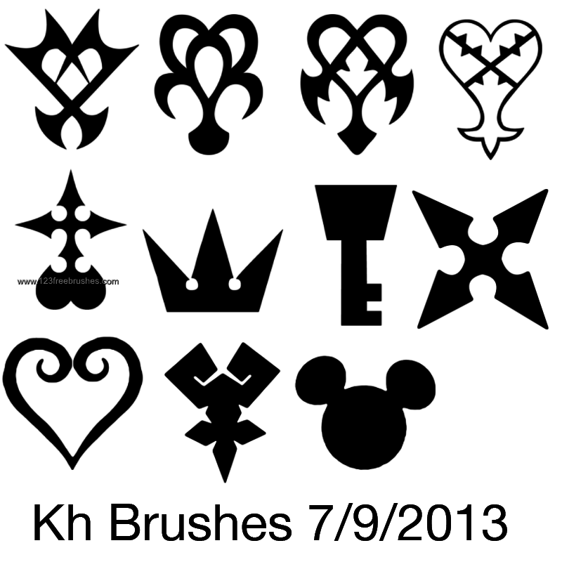 Kingdom Hearts Symbol Download Adobe Brushes Free 800x800 Kingdom Hearts Symbol Download Adobe Brushes Free