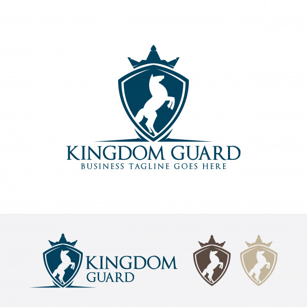 626x626 Kingdom Guard, Vector Logo Template Vector Premium Download