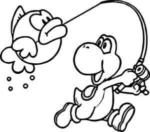 300x263 Coloring Fabulous Nintendo Coloring Pages Photo Ideas Characters