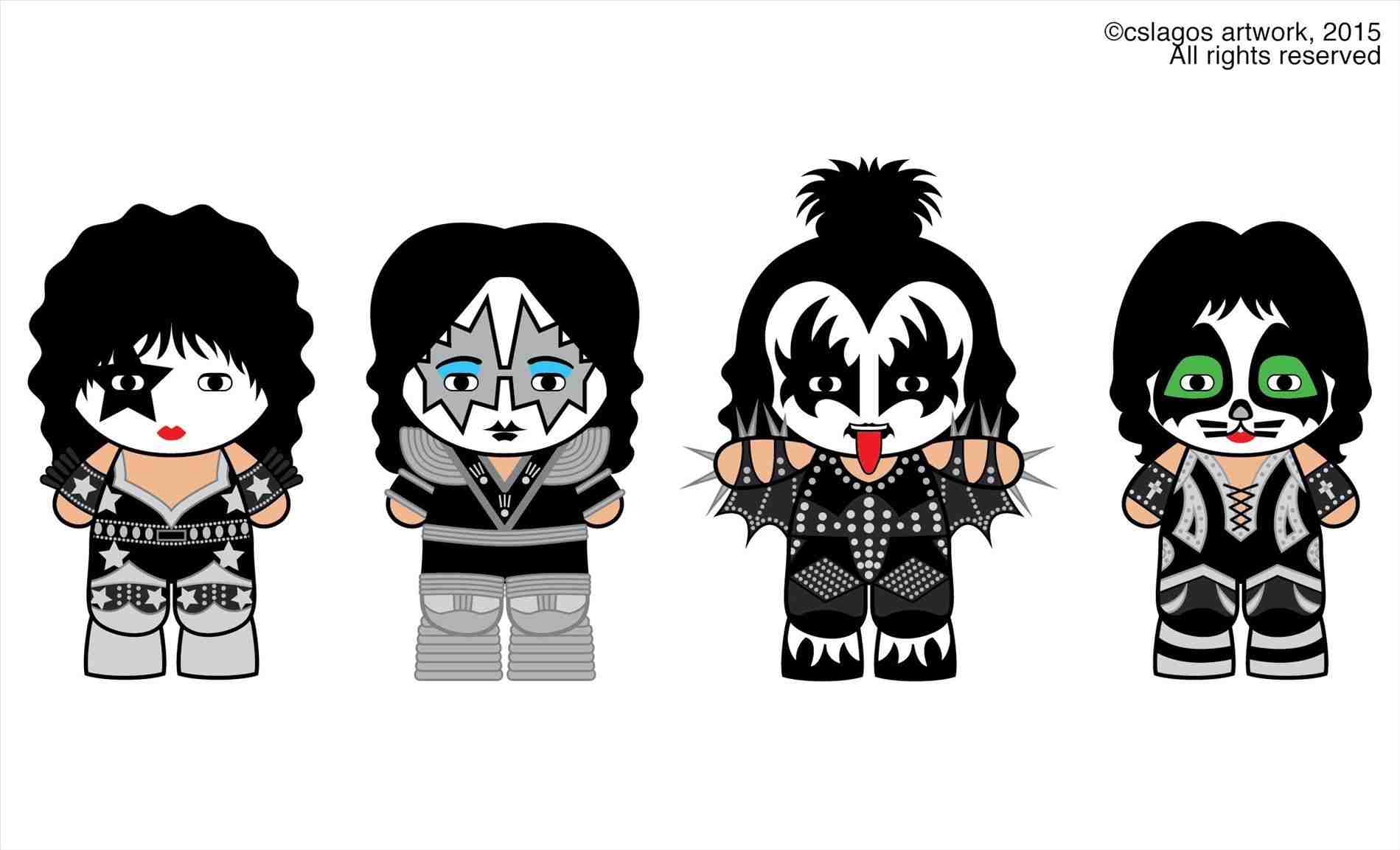 Kiss Band Vector at Vectorified.com | Collection of Kiss Band Vector ...