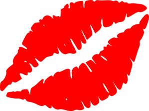 299x222 Red Lips Kiss Clipart