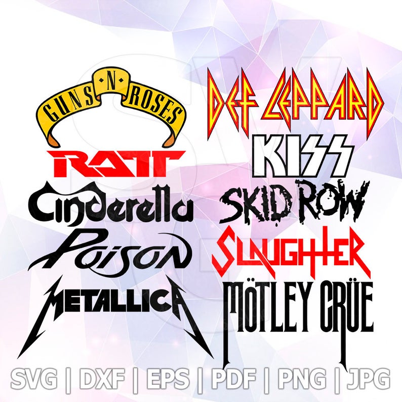 Heavy Metal Hard Rock Band Metallica Acdc Kiss Logo Vector Etsy 794x794 Heavy Metal Hard Rock Band Metallica Acdc Kiss Logo Vector Etsy