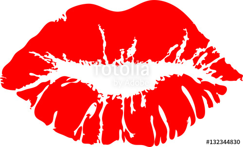 500x304 Kiss Mark Stock Image And Royalty Free Vector On Fotolia