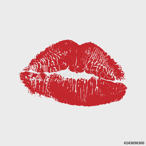 Kiss Mark Vector at Vectorified.com | Collection of Kiss Mark Vector ...