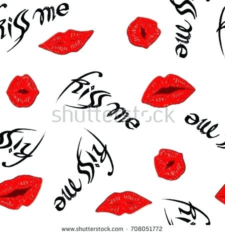 450x470 How To Draw A Kiss Mark