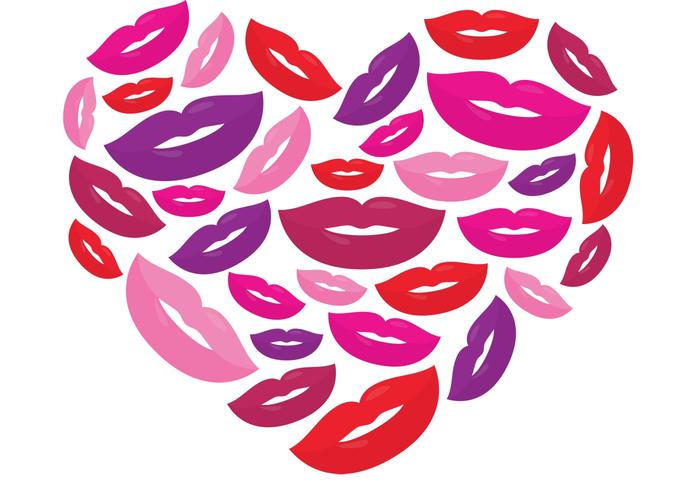 Kiss Free Vector Art 700x490 Kiss Free Vector Art