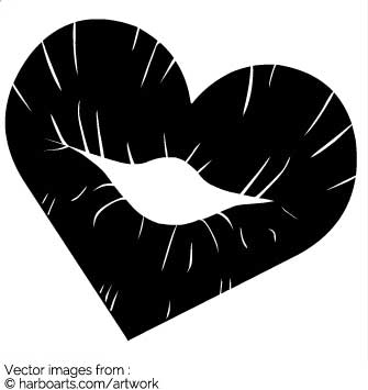 Download Heart Kiss 335x355 Download Heart Kiss