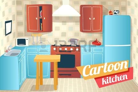 450x300 Cartoon Kitchen