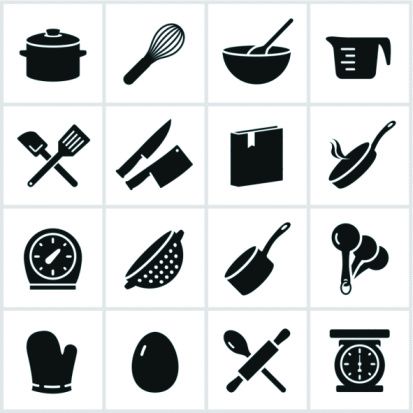 413x413 Common Cooking Utensil Icons Our Inspirations Cooking Icon