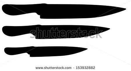 450x245 Knife Vector Silhouette