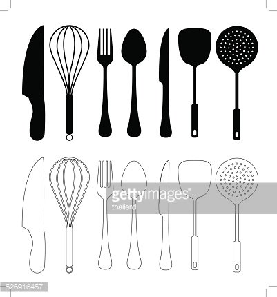 Kitchen Utensils Vector Premium Clipart 401x430 Kitchen Utensils Vector Premium Clipart