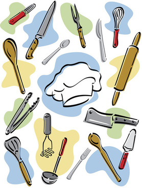 Kitchen Tools Free Vector Download 278x368 Kitchen Tools Free Vector Download