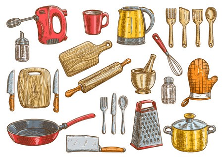 Vector Kitchen Tools Set Kitchenware Appliances Vector Isolated 450x318 Vector Kitchen Tools Set Kitchenware Appliances Vector Isolated