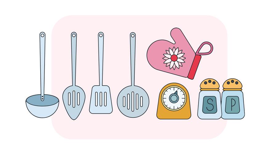 Kitchen Tools Vector 871x490 Kitchen Tools Vector