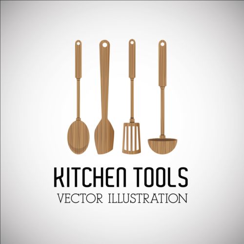 500x500 Kitchen Tools Vector Illustration Set Free Download