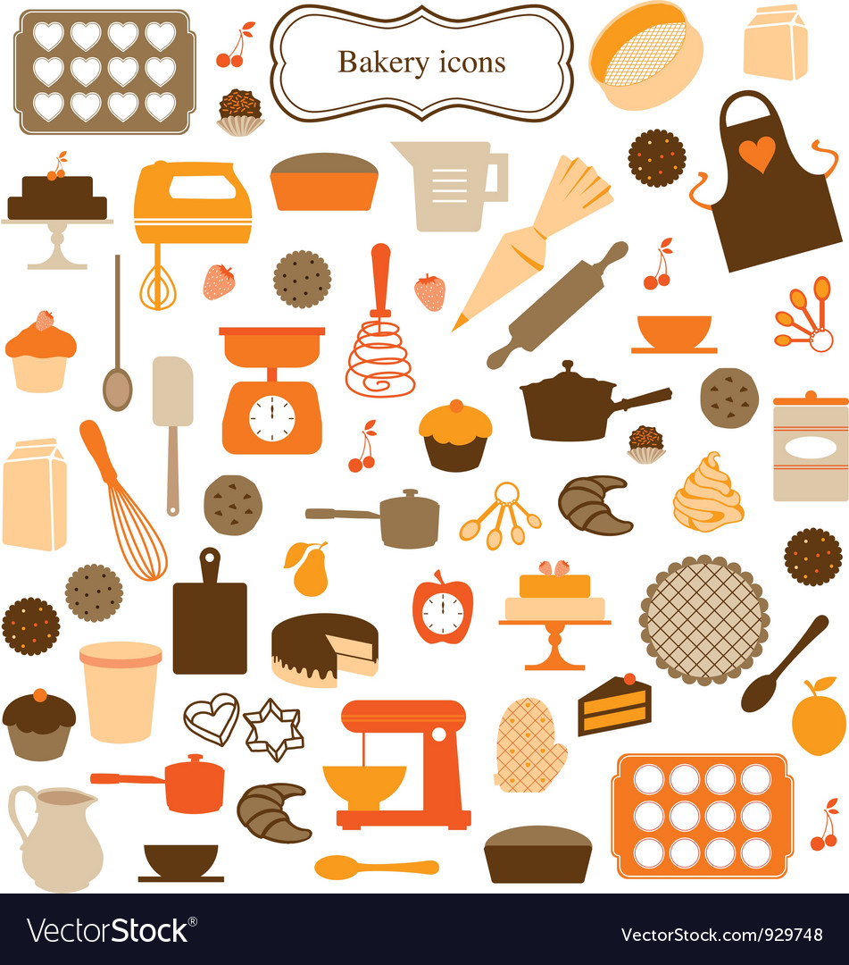 951x1080 Kitchen Utensils Vector Vectorstock Kitchen Tools Vectorstock