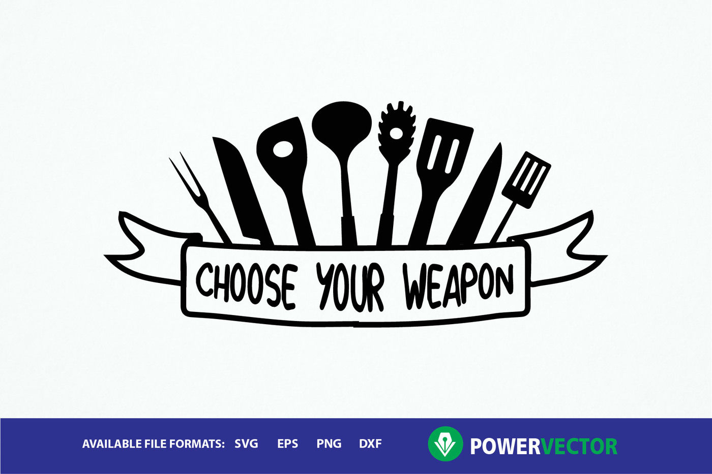 1400x933 Choose Your Weapon Kitchen Utensils Vector Art
