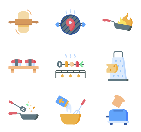 600x564 Kitchen Icons