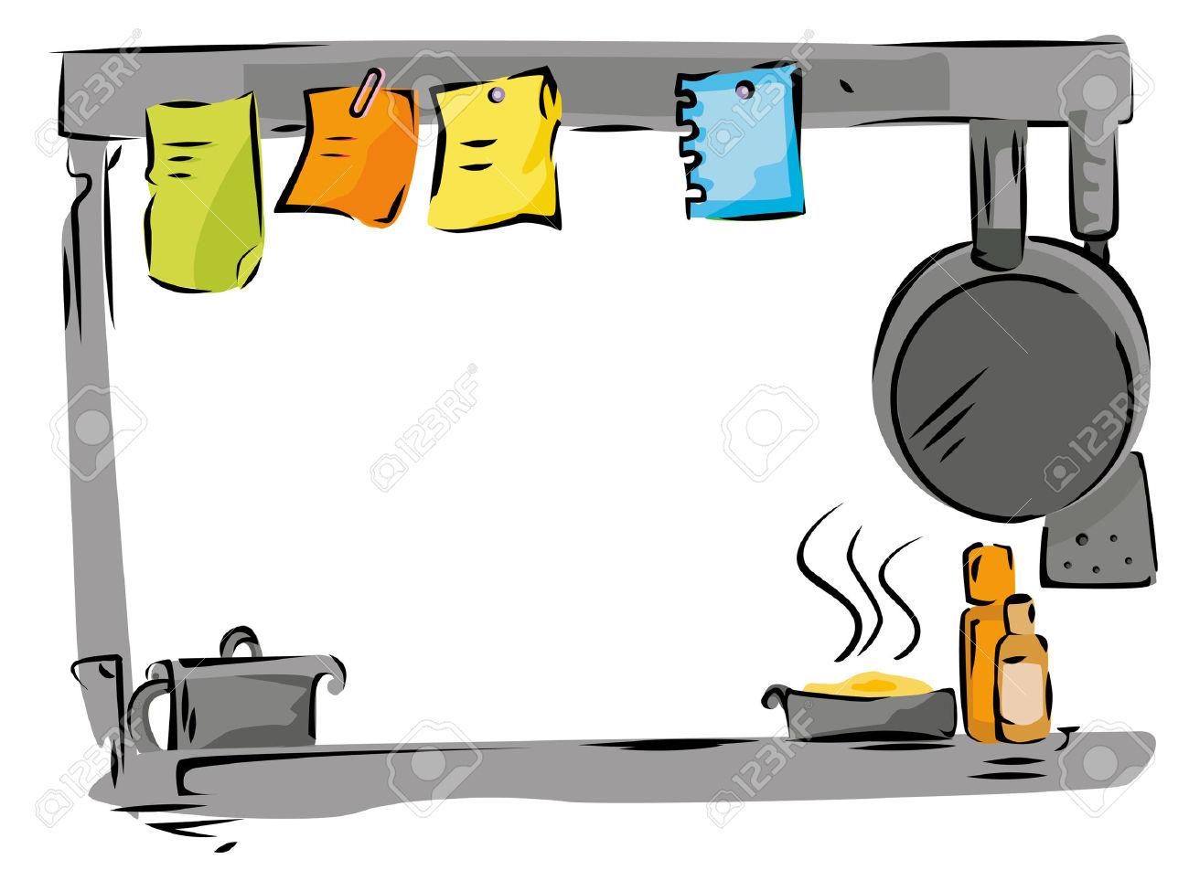 1300x952 Kitchen Clipart Vector Illustration For Free Download And Use