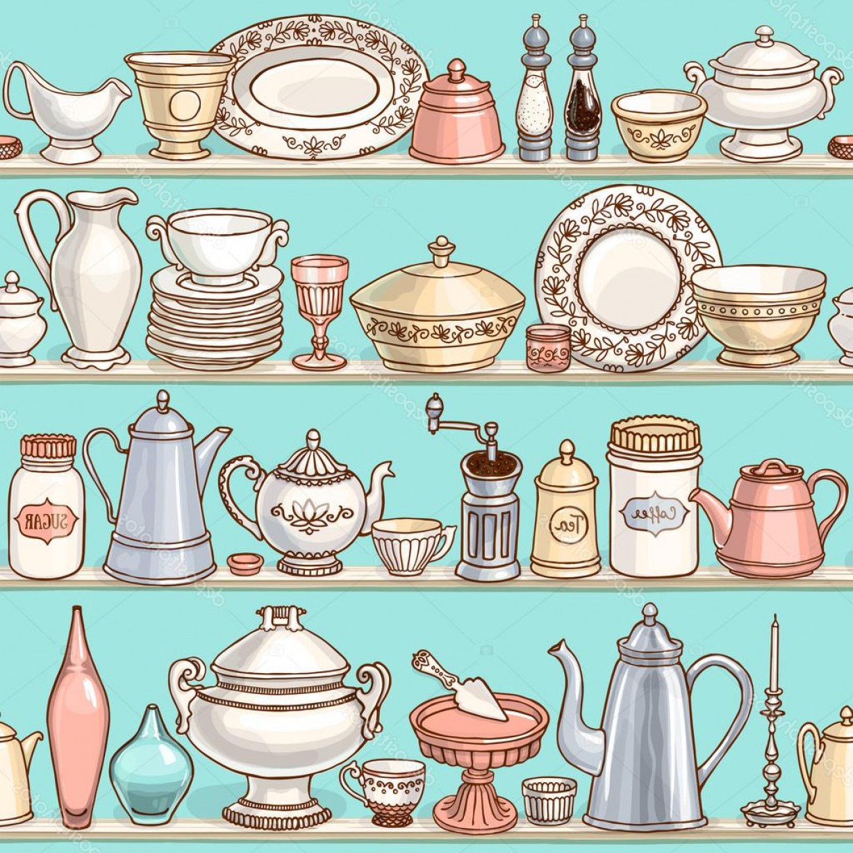 1228x1228 Cooking Vector Items Soidergi