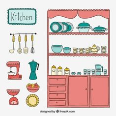Kitchen Vector Free