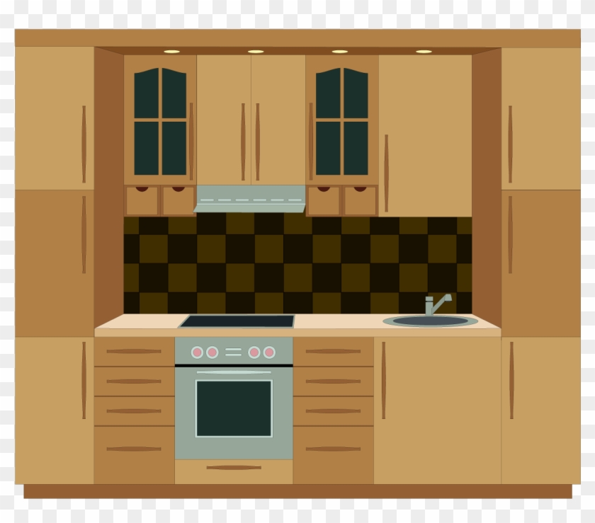 840x739 Kitchen Cabinet Furniture Clip Art Beautiful Kitchen