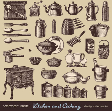 372x368 Kitchen Vector Free Vector Download