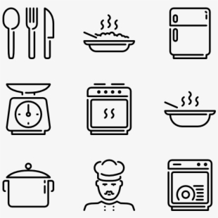 310x310 Collection Of Free Kitchen Vector Illustrator