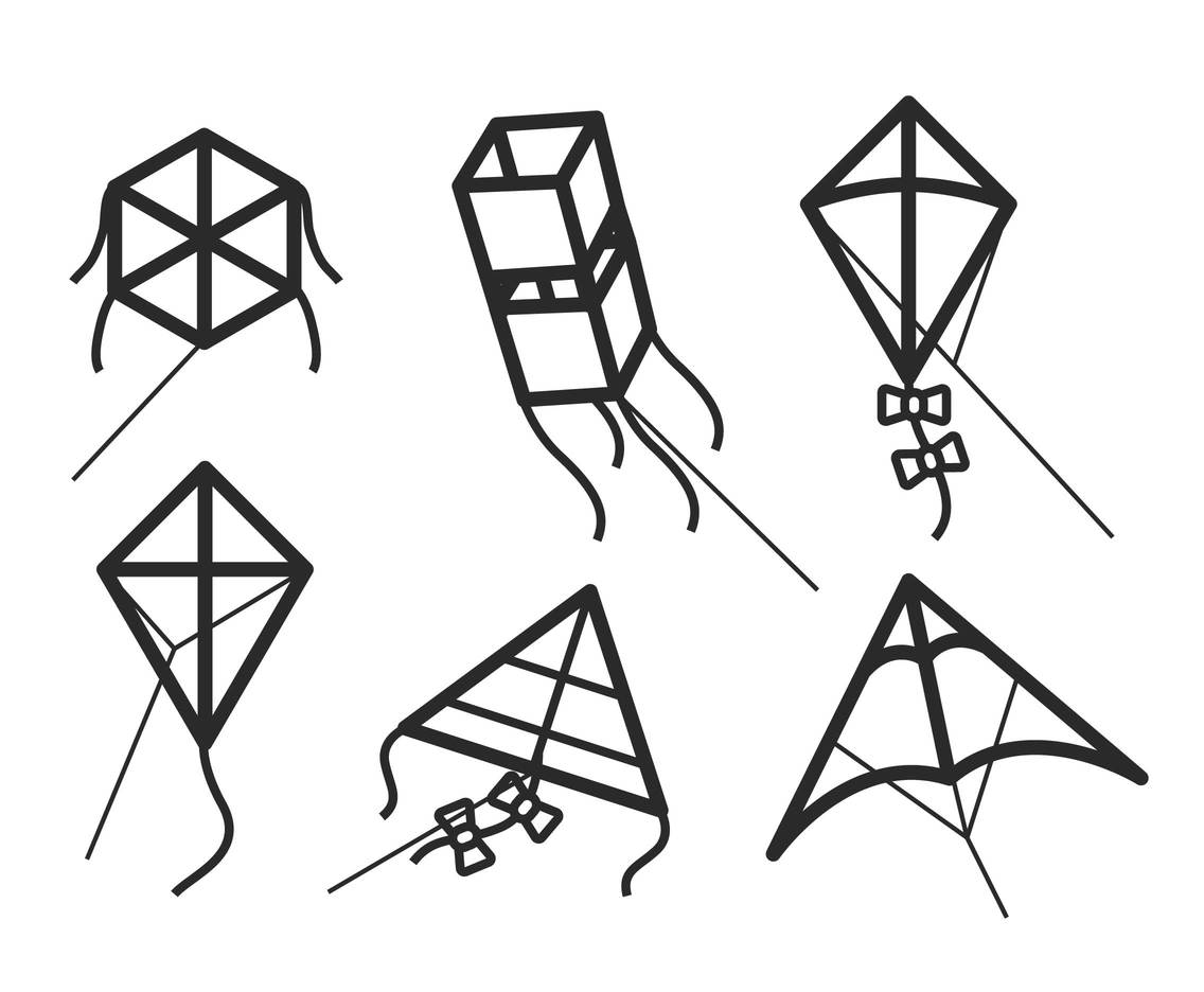 Kite Vector Vector Art Graphics 1136x936 Kite Vector Vector Art Graphics