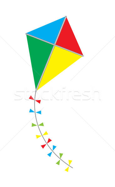 Kite Vector Illustration Lilac 368x600 Kite Vector Illustration Lilac