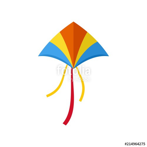 New Kite Icon Flat Illustration Of New Kite Vector Icon For Web 500x500 New Kite Icon Flat Illustration Of New Kite Vector Icon For Web