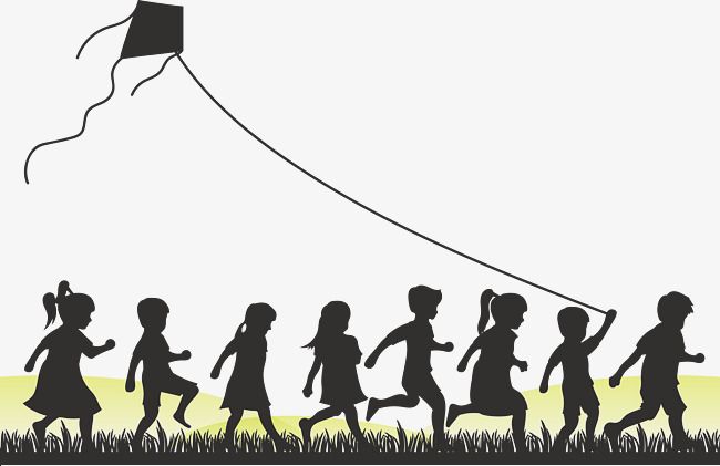 Children Who Fly Kites, Black, Silhouette, Fly A Kite Png 650x421 Children Who Fly Kites, Black, Silhouette, Fly A Kite Png