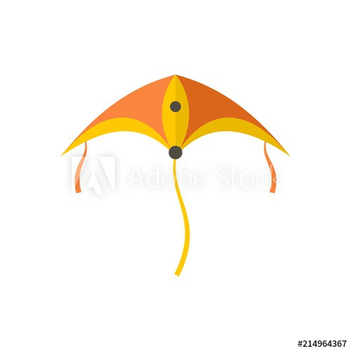 Plastic Kite Icon Flat Illustration Of Plastic Kite Vector Icon 500x500 Plastic Kite Icon Flat Illustration Of Plastic Kite Vector Icon