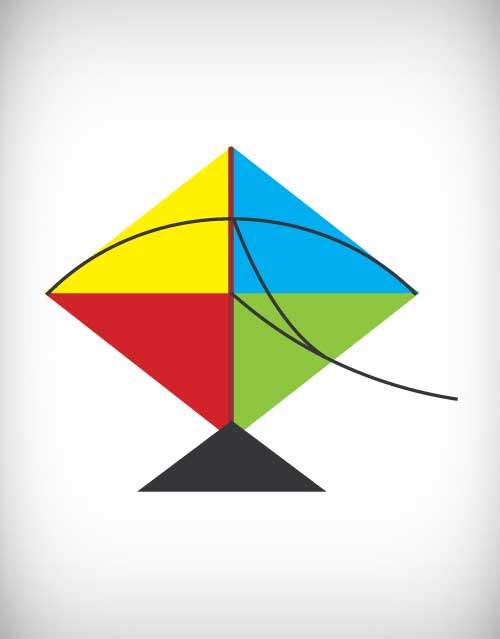 Kite Vector 500x639 Kite Vector
