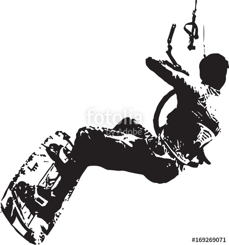 467x500 Kitesurfing Logo Stock Image And Royalty Free Vector