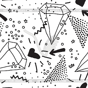 300x300 Simple Seamless Doodle Pattern In Kitsch