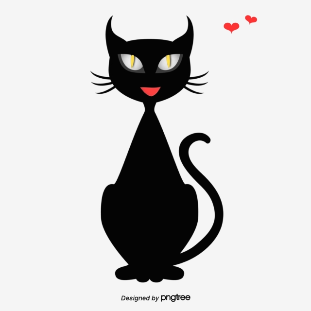 Download Kitten Silhouette Vector at Vectorified.com | Collection ...