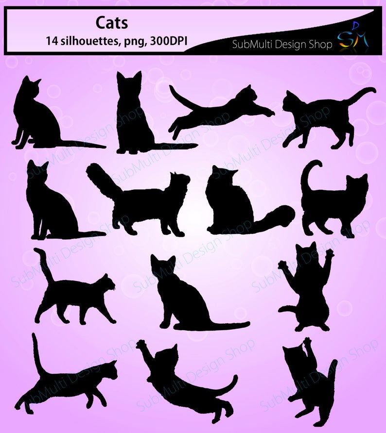 794x892 Cat Silhouette Dxf Png Vector Kitten