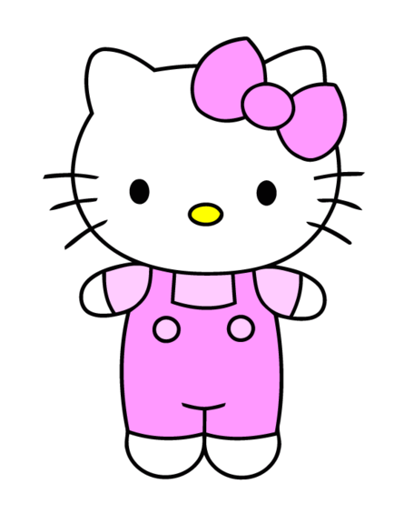 Free Hello Kittys Clipart And Vector Graphics 456x565 Free Hello Kittys Clipart And Vector Graphics