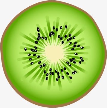 358x360 Kiwi Vector, Graphic Design, Kiwi, Kiwi Slices Png And Vector