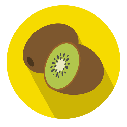 512x512 Kiwi Fruit Circle Icon