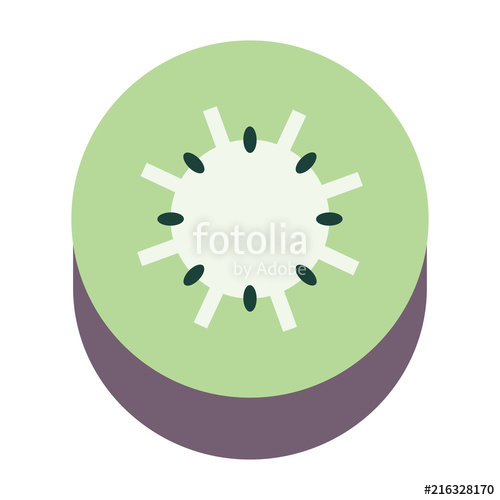 500x500 Kiwi Vector Illustration Stock Image And Royalty Free Vector