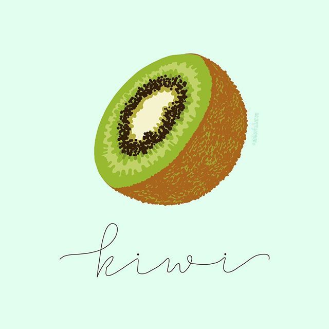 640x640 This Kiwi Vector Illustration Was Created For The Oh So Cute