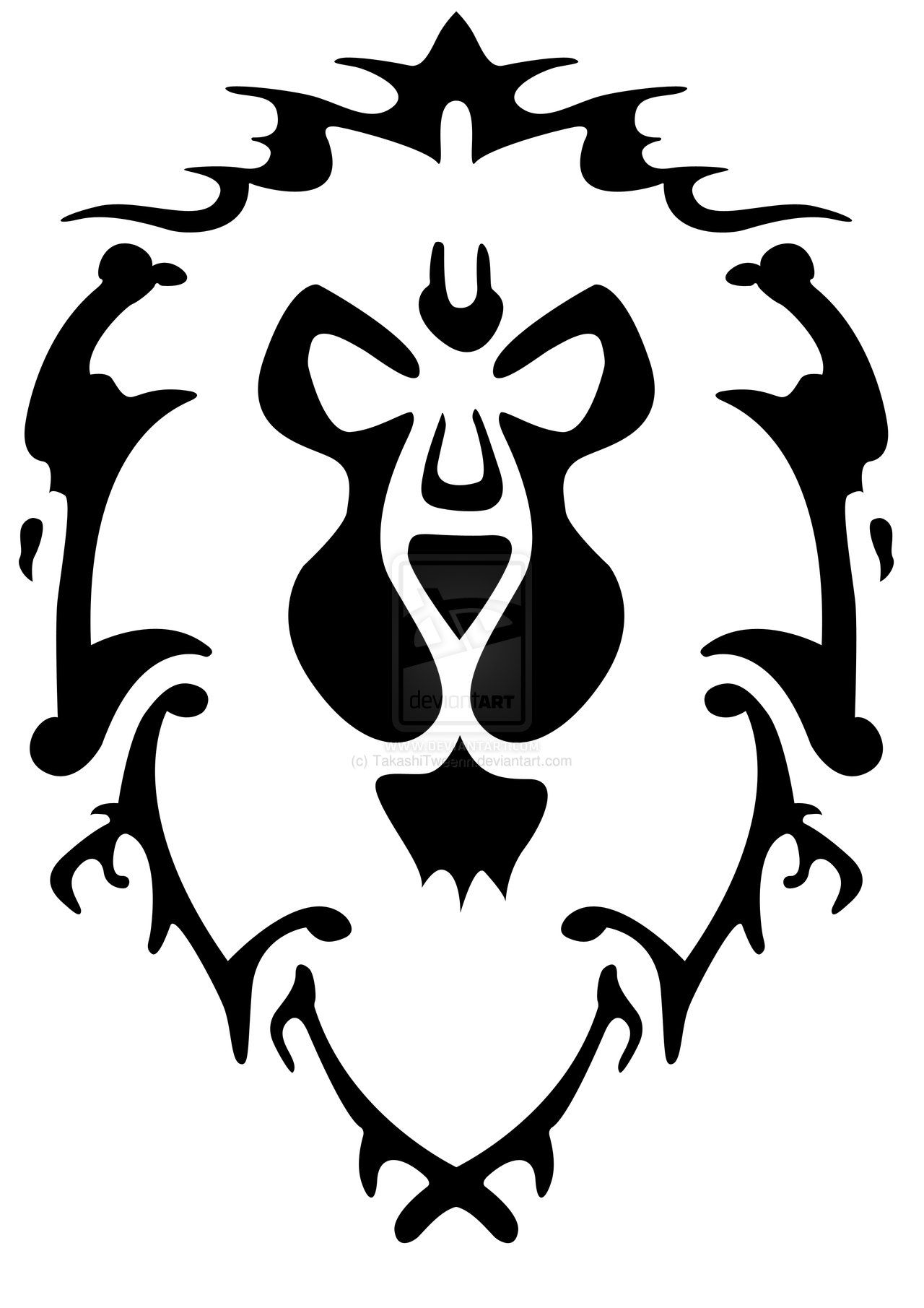 1280x1811 Warcraft Alliance Logo Vector Wow Alliance Kk Logos