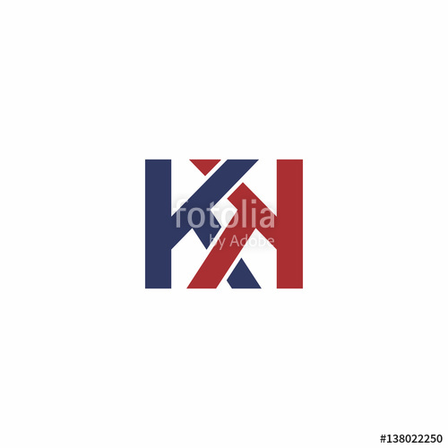 500x500 K K Letter Logo Vector Stock Image And Royalty Free Vector